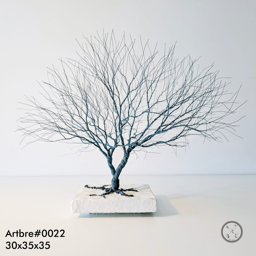 sculpture arbre métal olivier goupil artbre
